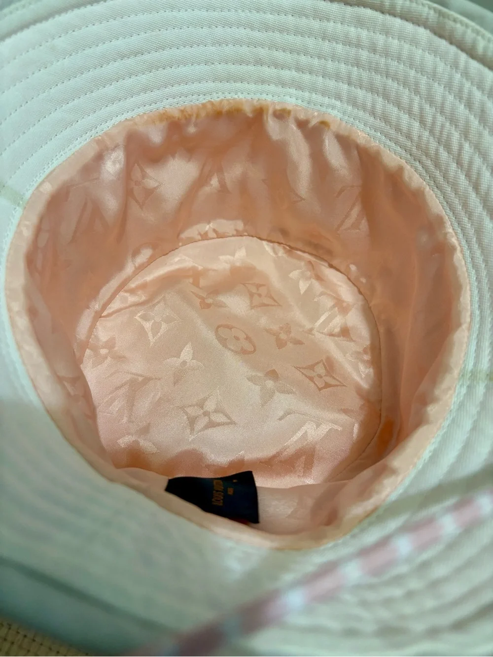 Casual Chic Louis Vuitton Pink Bucket Hat, Gently Loved!